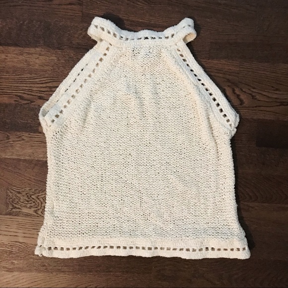 LINE Cream Knit Top - Size L - Picture 2 of 4